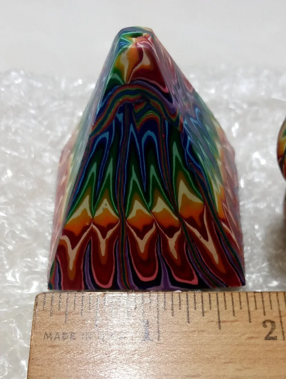 VTG 90s NWOT 2 Tie Dye Incense Holders